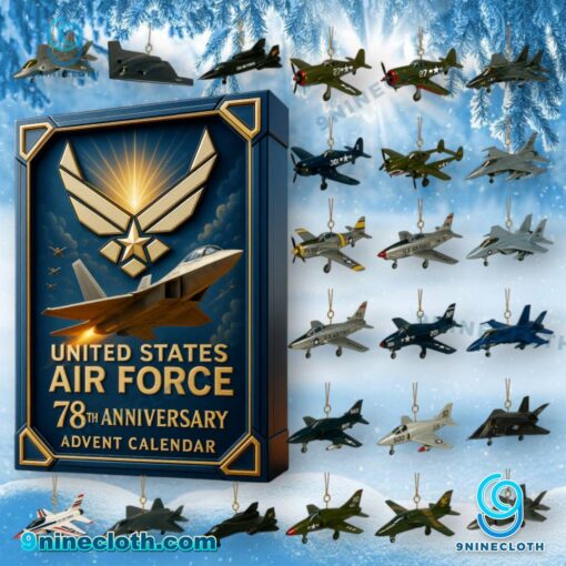 United States Air Force 78th Anniversary Advent Calendar 2025 XW4cwxL