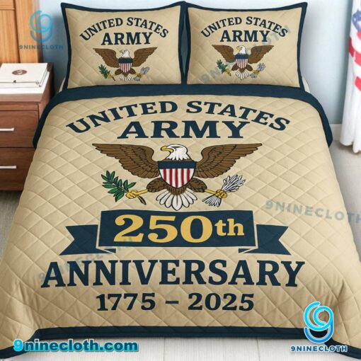 United States Army 250th Anniversary Bedding Set VkfwAZW
