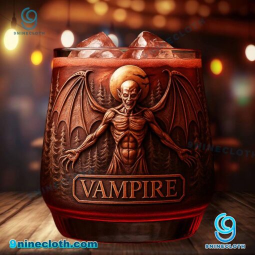 Vampire Eternal Night Whiskey Glass aPDtvG5