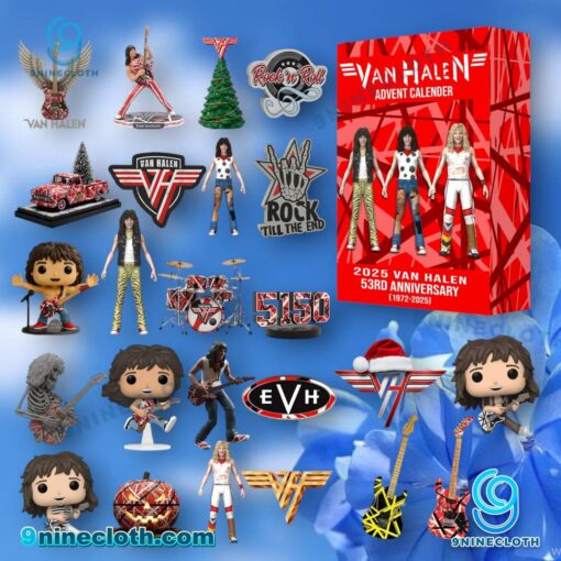 Van Halen 53rd Anniversary Advent Calendar 2025 UbqWLjB