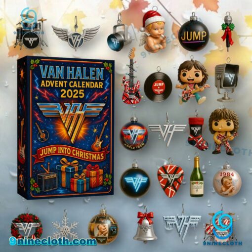 Van Halen Jump Into Christmas Advent Calendar 2025 yDZb0L4