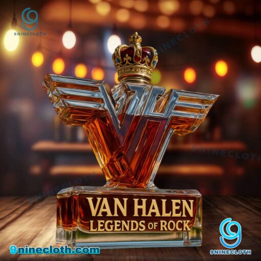 Van Halen Legends Of Rock Whiskey Bottle jFvkrIK