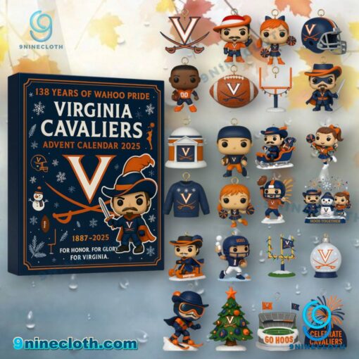 Virginia Cavaliers 138th Anniversary Advent Calendar 2025 UBT0KG8
