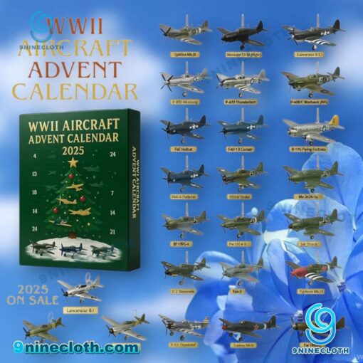 WWII Aircraft Advent Calendar 2025 xfgoFRQ