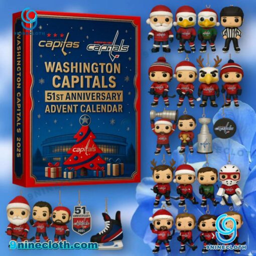 Washington Capitals 51st Anniversary Advent Calendar 2025 PfQpvHZ
