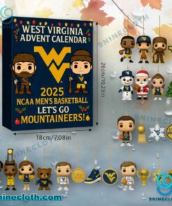 West Virginia Mountaineers Advent Calendar 2025 IuP3kOC