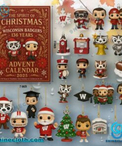 Wisconsin Badgers 136th Anniversary Advent Calendar 2025 uhMlrb2