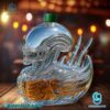 Xenomorph Duck Whiskey Bottle-c vSeIOfF