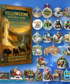 Yellowstone National Park Advent Calendar 2025 tzJmZLP