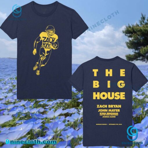 Zach Bryan The Big House T-shirt agLoqmx