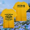 Zach Bryan X Michigan Wolverines Live From The Big House Go Blue T-shirt J8MrIdQ