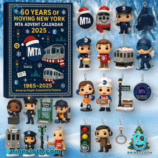 60 Years Of Moving New York MTA Advent Calendar 2025 LXVZDh2