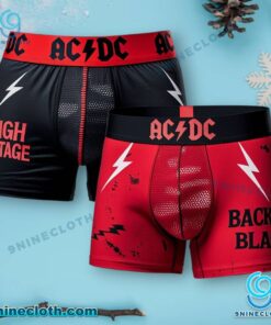 ACDC Black In Black High Voltage Men Boxer Briefs cikM5nQ