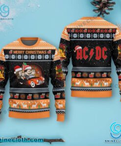 ACDC Route 666 Christmas Sweater zgnNdhi