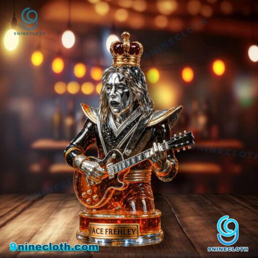Ace Frehley Spaceman Memory Whiskey Bottle jn9geJ7