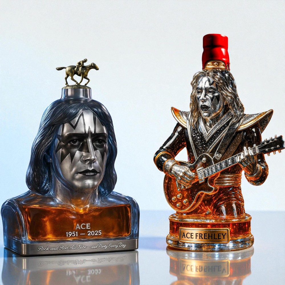Ace Frehley Whiskey Bottle-b NKvb173