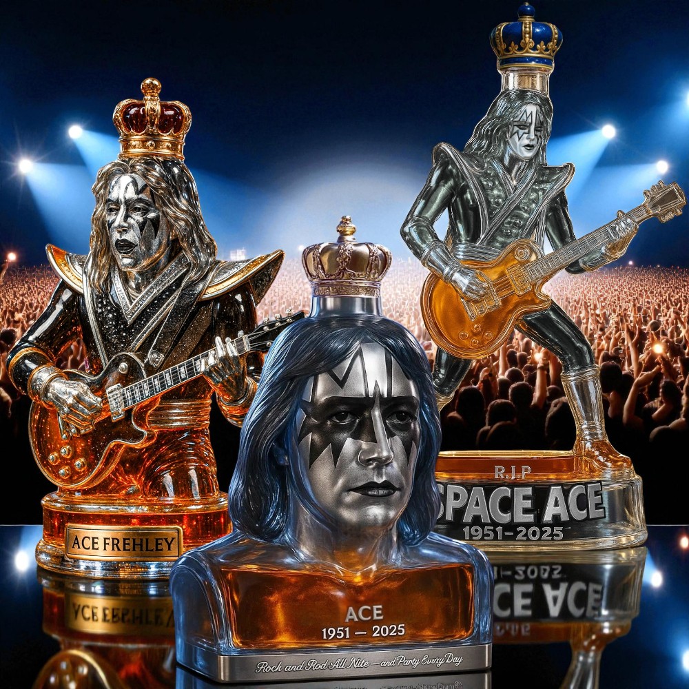 Ace Frehley Whiskey Bottle wUnfPDv