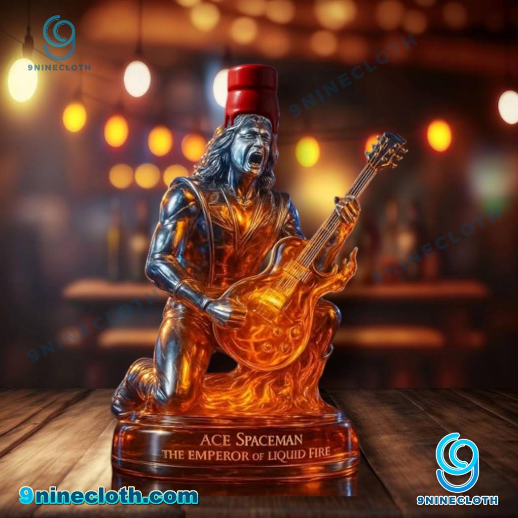 Ace Spaceman The Emperor Of Liquid Fire Whiskey Bottle-c xB0LU7F