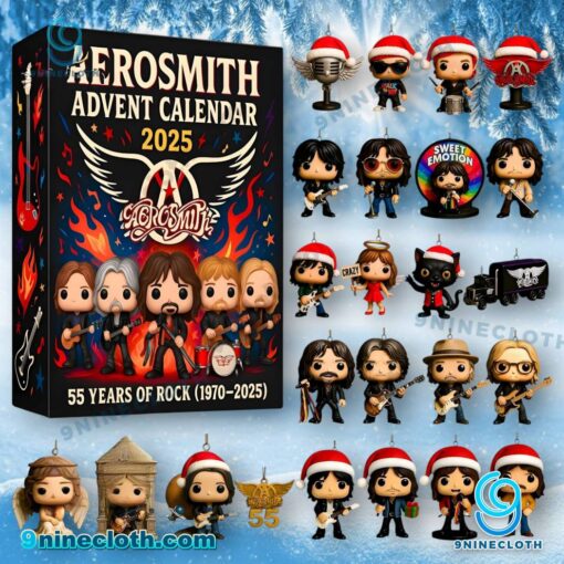 Aerosmith 55 Years Of Rock Advent Calendar 2025 c80vmFY
