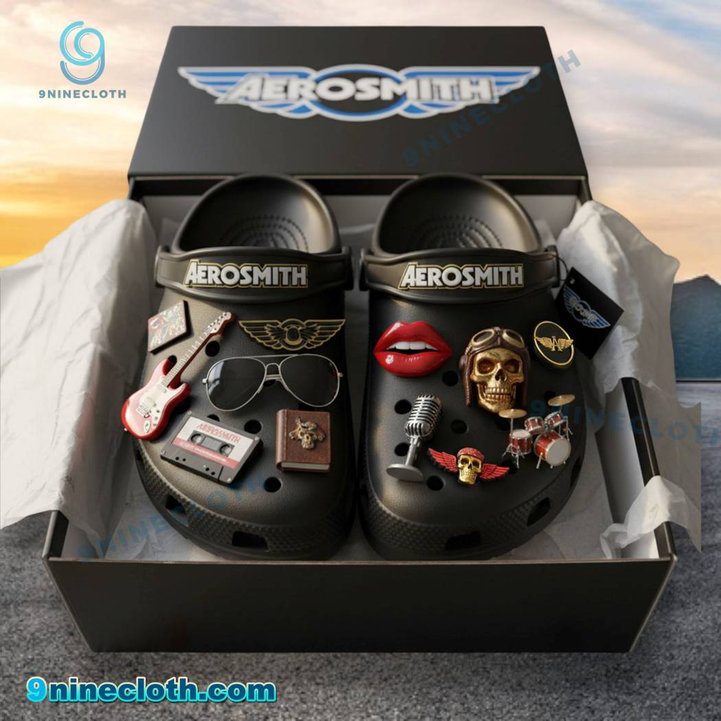 Aerosmith Crocs With Charms qE2nHvC