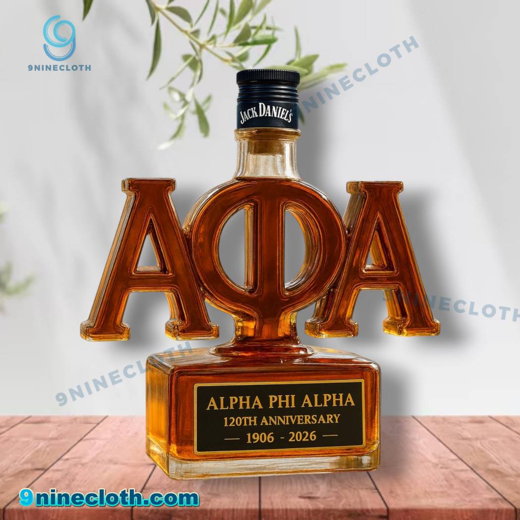 Alpha Phi Alpha 120th Anniversary 1906-2026 Whiskey Bottle-c iHLS26W