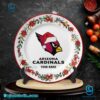 Arizona Cardinals Christmas Personalized Ceramic Plate-b tJfhqaV