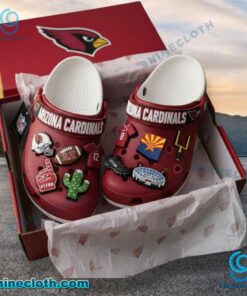 Arizona Cardinals Crocs With Charms ARqf9Ei