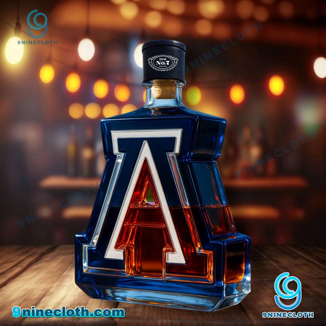 Arizona Wildcats Logo Whiskey Bottle-c SrtyPHF