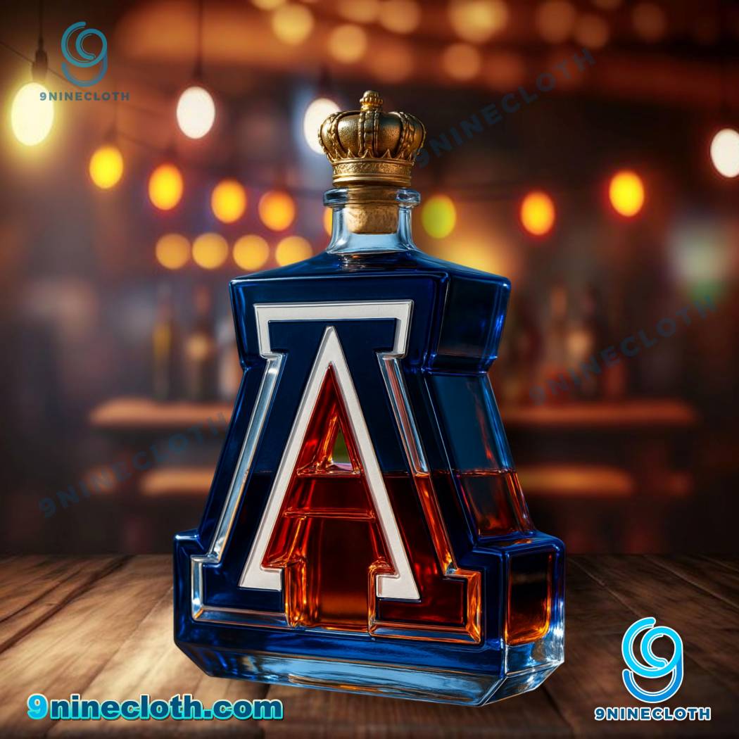 Arizona Wildcats Logo Whiskey Bottle Sn4KezB