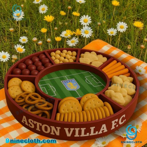 Aston Villa F.C. Stadium Snack Platter V6KrPye