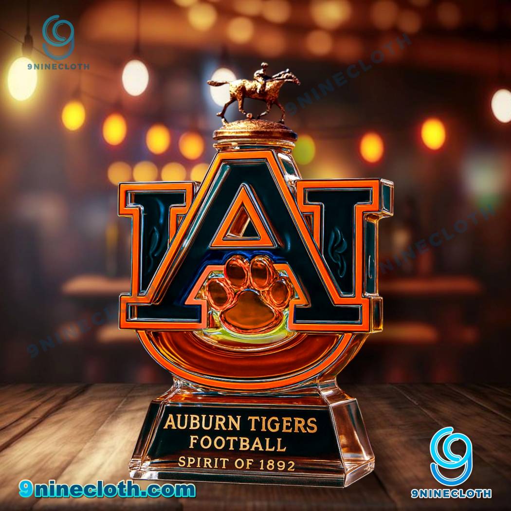Auburn Tigers Football Spirit Of 1892 Whiskey Bottle-c EAGCsKe