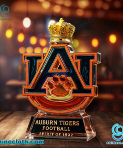 Auburn Tigers Football Spirit Of 1892 Whiskey Bottle 5giCY8P