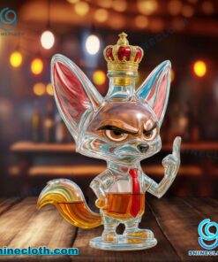 Auricle Fox Whiskey Bottle OJEv52b