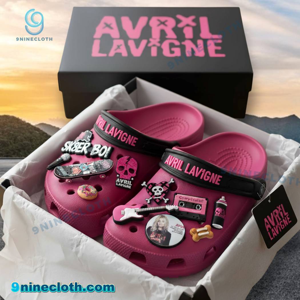 Avril Lavigne Crocs With Charms flvbtHr