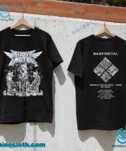 Babymetal 123 Thunder World Tour 2025-2026 In Asia T-shirt