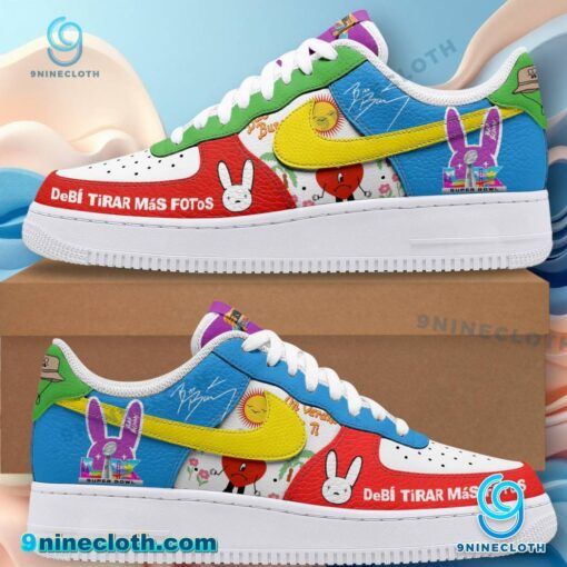 Bad Bunny Debi Tirar Mas Fotos Super Bowl LX Air Force Shoes 8JLqlgE