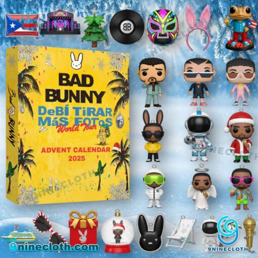 Bad Bunny Debi Tirar Mas Fotos World Tour Advent Calendar 2025 3lcrEQ5