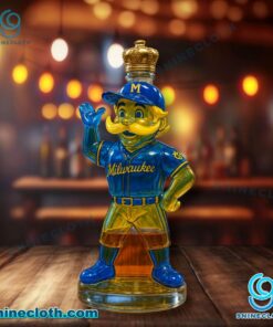 Bernie Brewer Milwaukee Brewers Mascot Whiskey Bottle ufXK6Aq