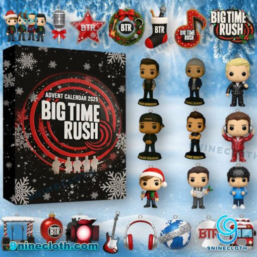 Big Time Rush Band Advent Calendar 2025 YHWZipX