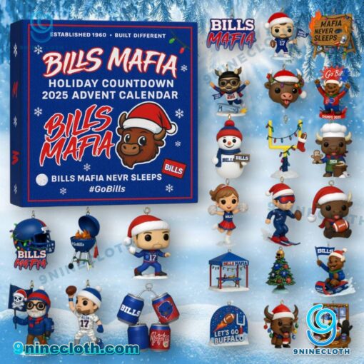 Bills Mafia Holiday Countdown Advent Calendar 2025 fxVNKGu