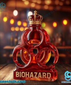 Biohazard Logo Whiskey Bottle gzUBn6S