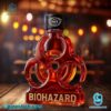 Biohazard Logo Whiskey Bottle-a QmHYioO