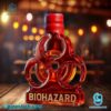 Biohazard Logo Whiskey Bottle-b T069tEc