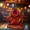Biohazard Logo Whiskey Bottle-c 10Znlj6