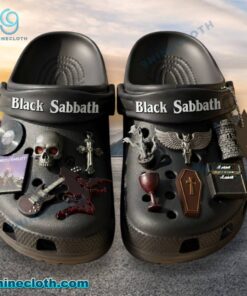 Black Sabbath Crocs With Charms eraN2w3