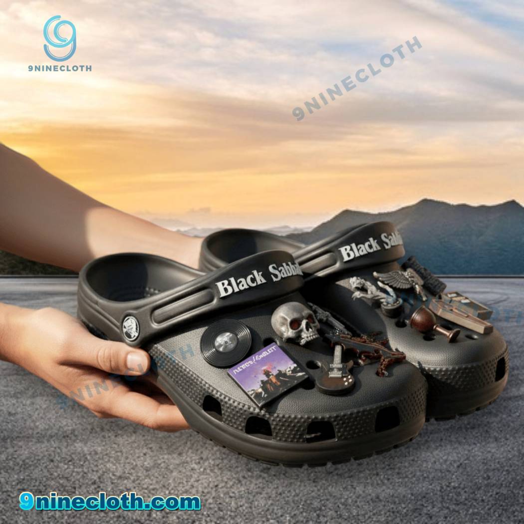 Black Sabbath Crocs With Charms-a ZS3ItDe