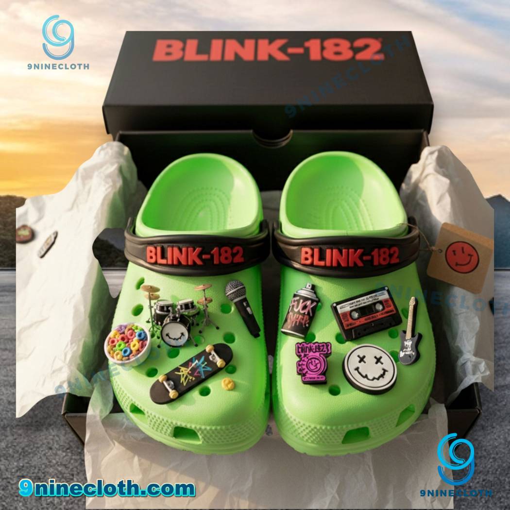 Blink-182 Crocs With Charms XSGU9Eu