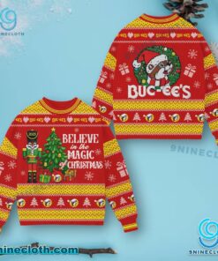 Buc-ee's Believe In The Magic Christmas Sweater Ta1JVs5