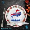Buffalo Bills Christmas Personalized Ceramic Plate YnaIqGg
