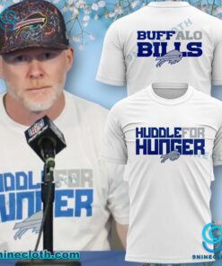 Buffalo Bills Huddle For Hunger T-shirt F5Bx0Dj